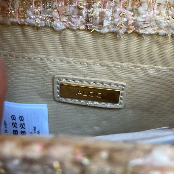 Beautiful Aldo sparkly tweed bag mini size - Picture 9 of 9